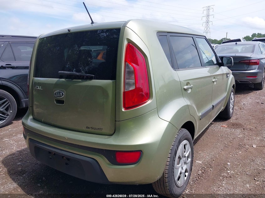 2012 Kia Soul VIN: KNDJT2A57C7444506 Lot: 42826039