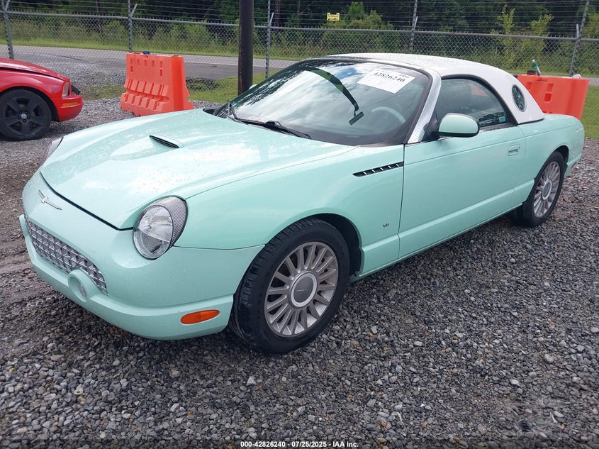 2004 Ford Thunderbird VIN: 1FAHP60A54Y100196 Lot: 42826240