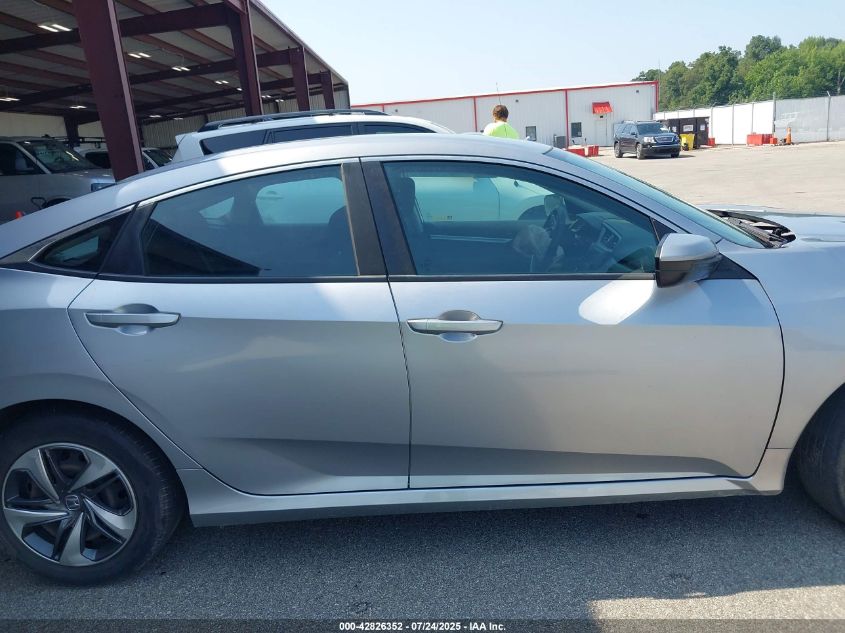 2020 Honda Civic Lx VIN: 2HGFC2F68LH555028 Lot: 42826352