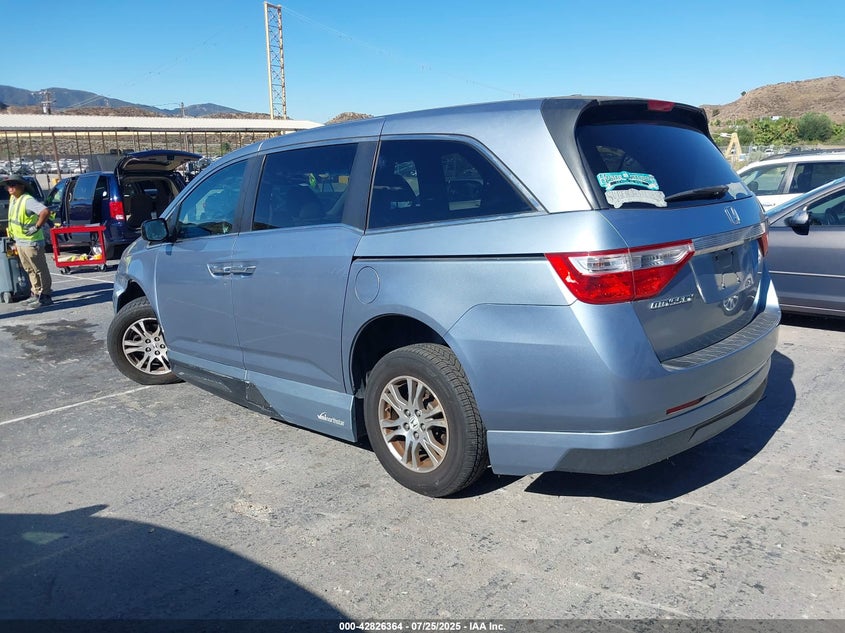 Vin: 5fnrl5h60cb007220, lot: 43319891, honda odyssey ex-l 20123