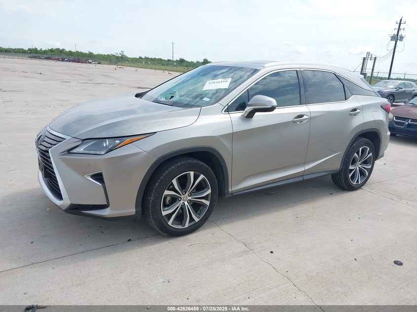 2017 Lexus Rx 350 3.5 Champagne Lot 111042826459 Vin 2T2ZZMCAXHC080350