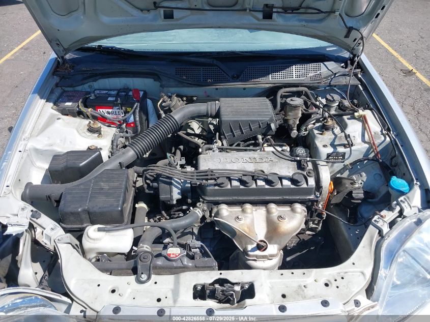 1996 Honda Civic Dx VIN: 2HGEJ6346TH104319 Lot: 42826558