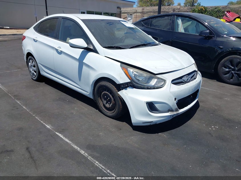 2012 Hyundai Accent Gls VIN: KMHCT4AE4CU217498 Lot: 42826559