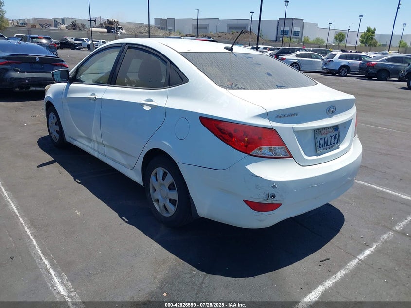 2012 Hyundai Accent Gls VIN: KMHCT4AE4CU217498 Lot: 42826559