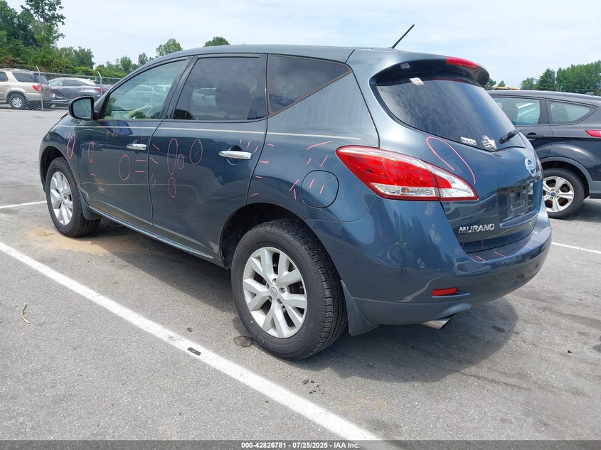 2011 Nissan Murano S VIN: JN8AZ1MW5BW174066 Lot: 42826781