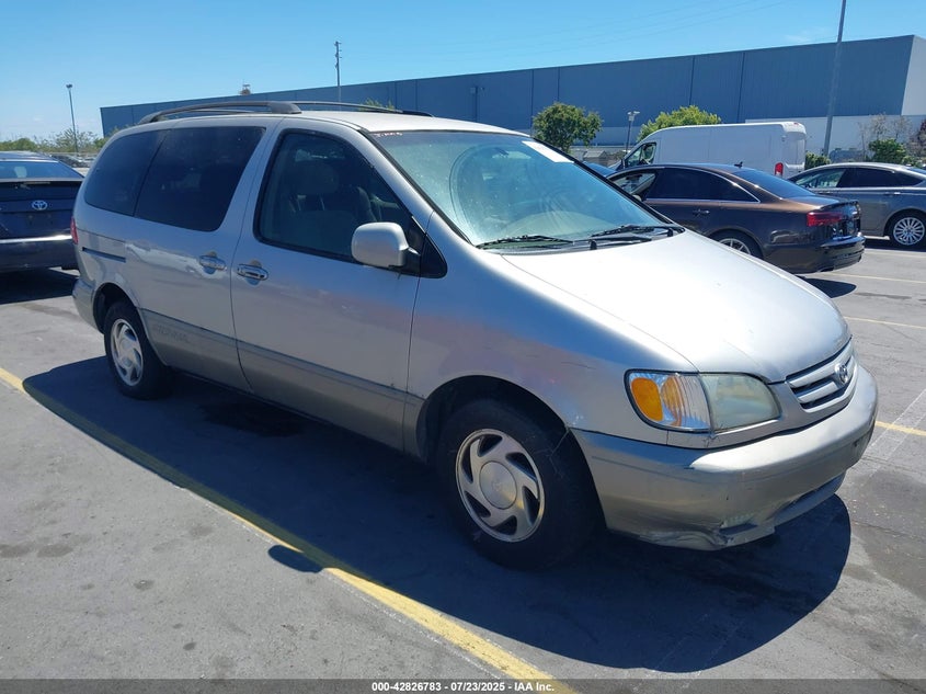 4T3ZF13C21U390923 2001 Toyota Sienna Xle auction photo 1