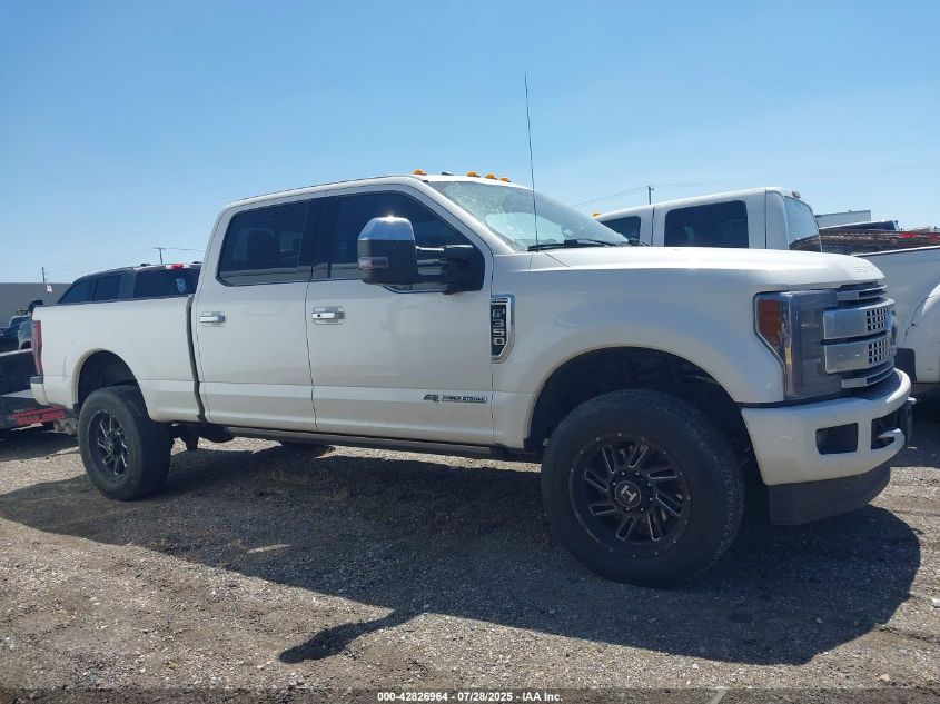 2017 Ford F-350 Platinum VIN: 1FT8W3BT7HEF02982 Lot: 42826964