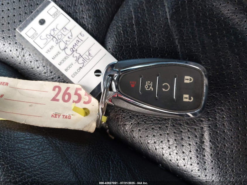 2019 CHEVROLET CAMARO 1SS - 1G1FF1R74K0114089