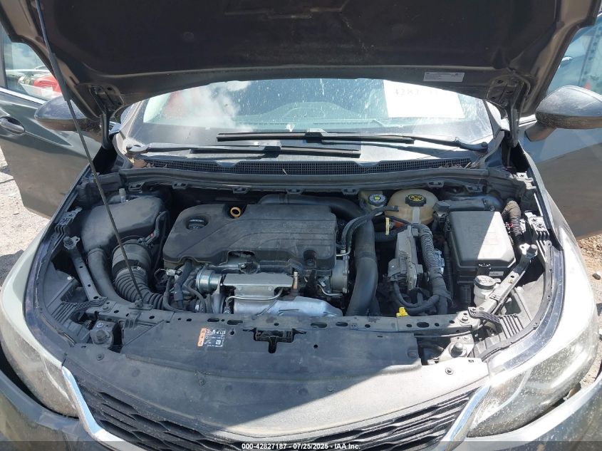 2018 Chevrolet Cruze Lt Auto VIN: 3G1BE6SM1JS654442 Lot: 42827187