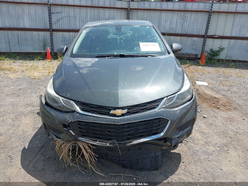 2018 Chevrolet Cruze Lt Auto VIN: 3G1BE6SM1JS654442 Lot: 42827187