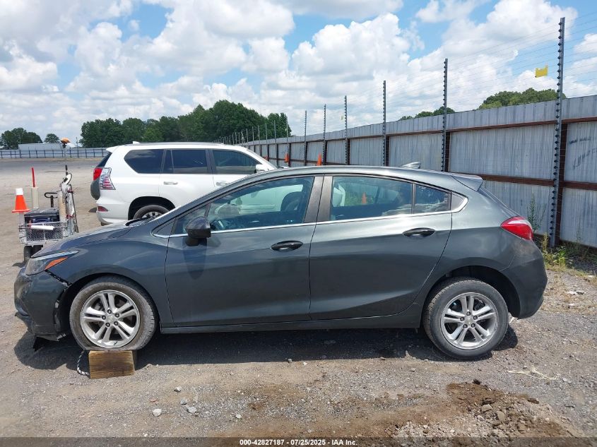 2018 Chevrolet Cruze Lt Auto VIN: 3G1BE6SM1JS654442 Lot: 42827187