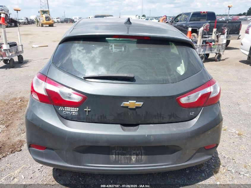 2018 Chevrolet Cruze Lt Auto VIN: 3G1BE6SM1JS654442 Lot: 42827187