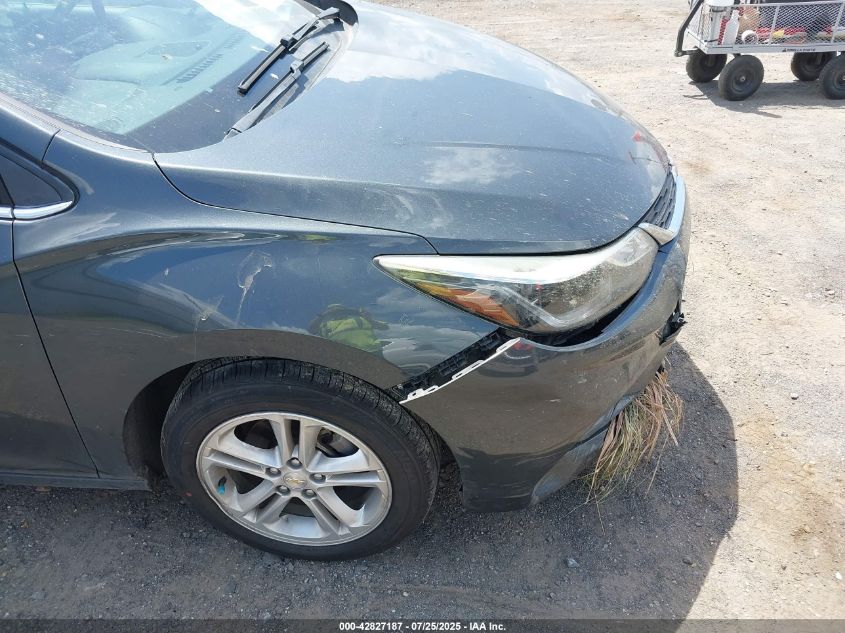 2018 Chevrolet Cruze Lt Auto VIN: 3G1BE6SM1JS654442 Lot: 42827187