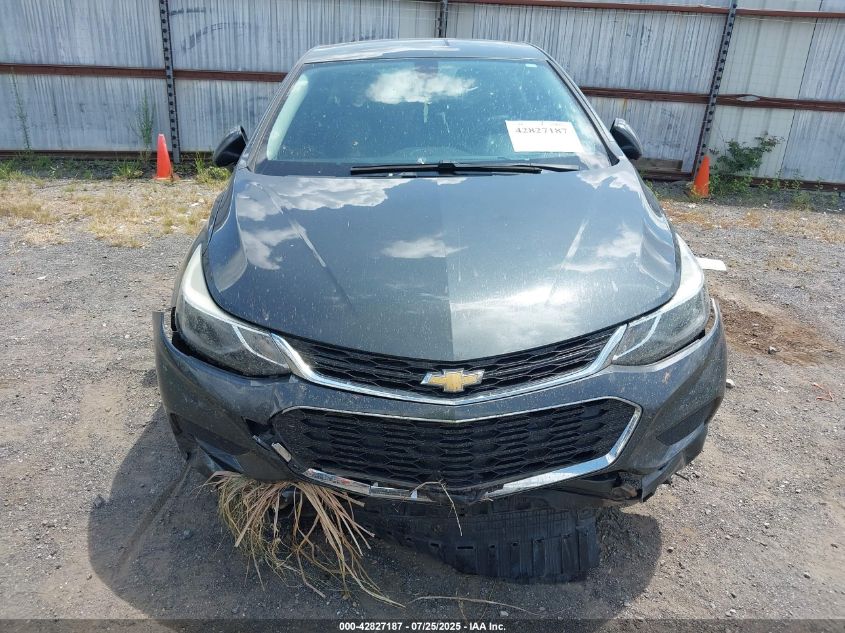 2018 Chevrolet Cruze Lt Auto VIN: 3G1BE6SM1JS654442 Lot: 42827187