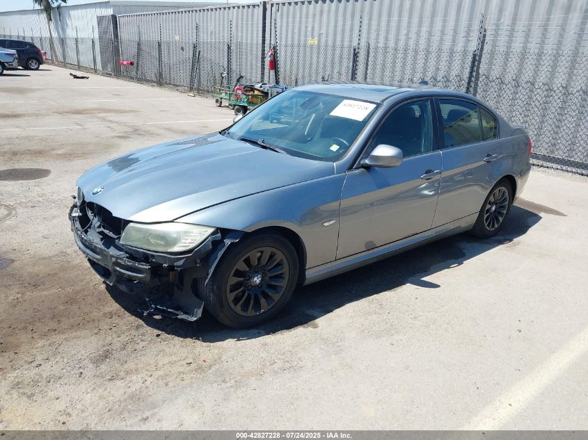 2009 BMW 328I VIN: WBAPH57559NM32778 Lot: 42827228