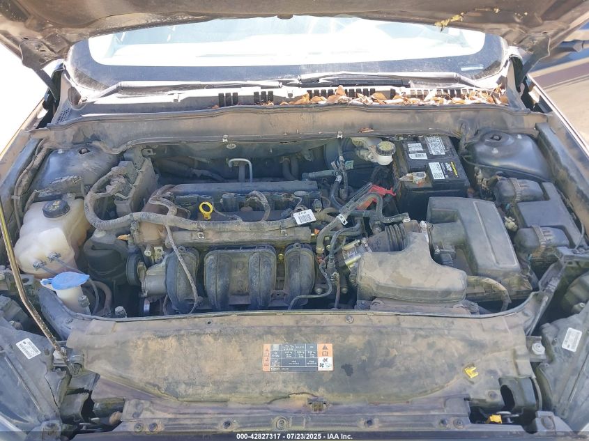 2016 Ford Fusion S VIN: 3FA6P0G76GR165432 Lot: 42827317