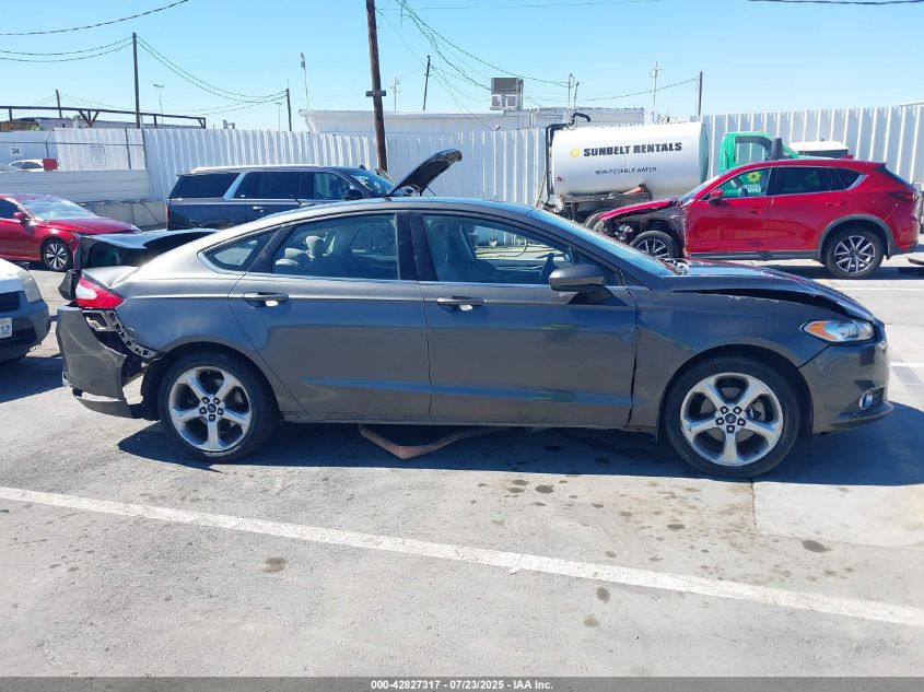 2016 Ford Fusion S VIN: 3FA6P0G76GR165432 Lot: 42827317