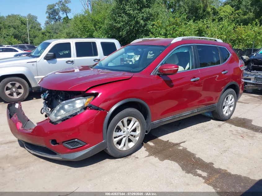 2015 NISSAN ROGUE SV - 5N1AT2MK2FC750909