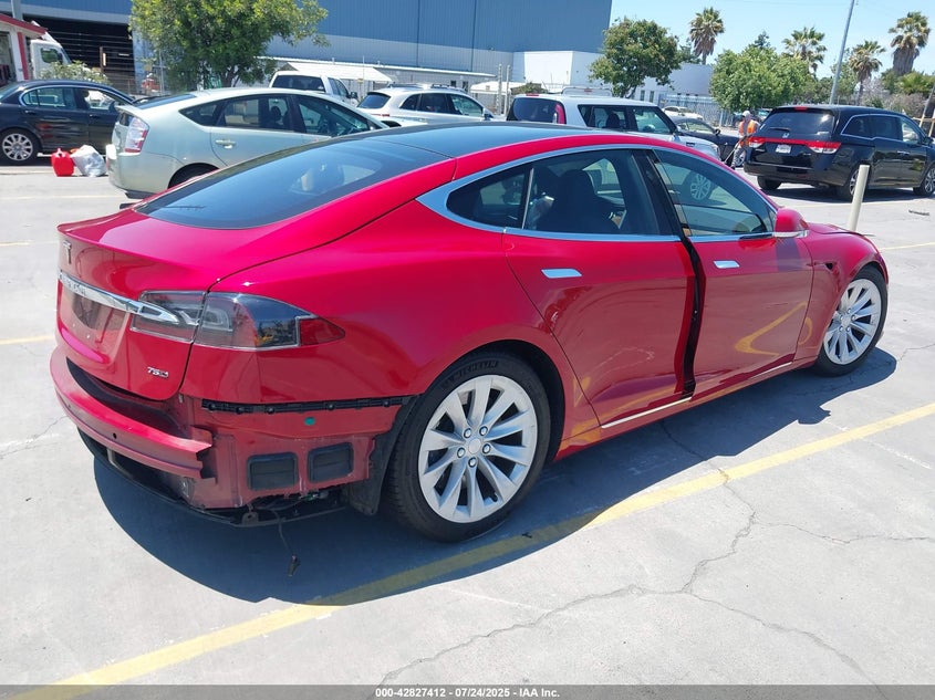 2017 Tesla Model s 100d 60d 75d 90d p100d Red Lot 111042827412 Vin 5YJSA1E29HF202693