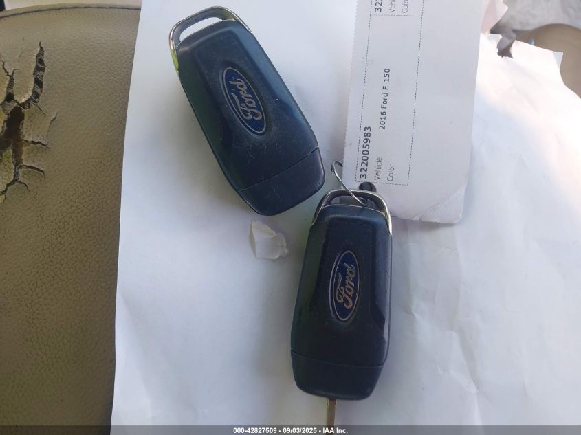 2016 Ford F-150 Xlt VIN: 1FTEW1CP8GKE26505 Lot: 42827509