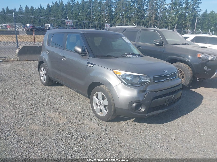 Vin: kndjn2a2xk7683594, lot: 43321137, kia soul 20191