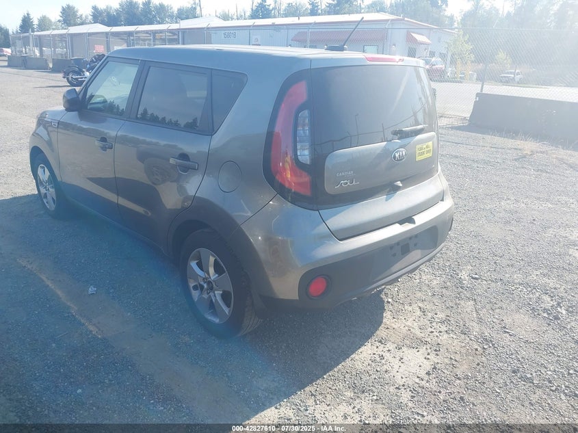 Vin: kndjn2a2xk7683594, lot: 43321137, kia soul 20193