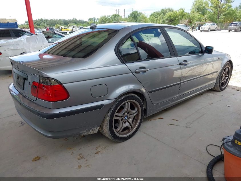 2004 BMW 325I VIN: WBAET374X4NJ46094 Lot: 42827781