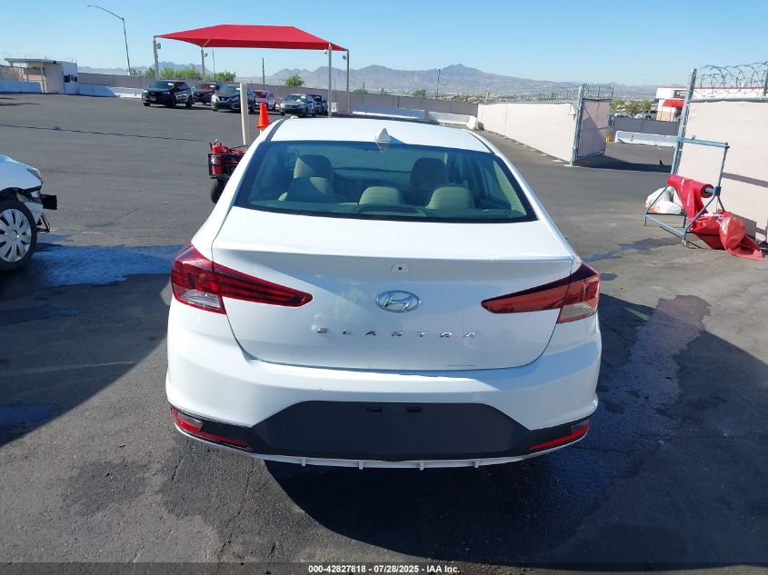 2019 Hyundai Elantra Sel VIN: 5NPD84LF5KH457412 Lot: 42827818