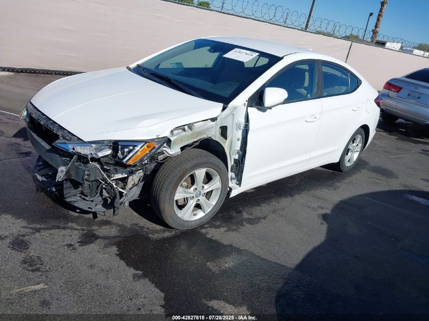 2019 Hyundai Elantra Sel VIN: 5NPD84LF5KH457412 Lot: 42827818