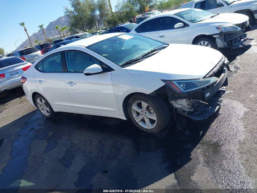 2019 Hyundai Elantra Sel VIN: 5NPD84LF5KH457412 Lot: 42827818