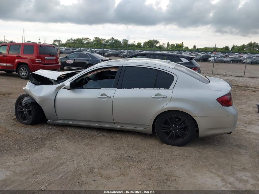 2012 Infiniti G37X VIN: JN1CV6AR1CM974259 Lot: 42827828