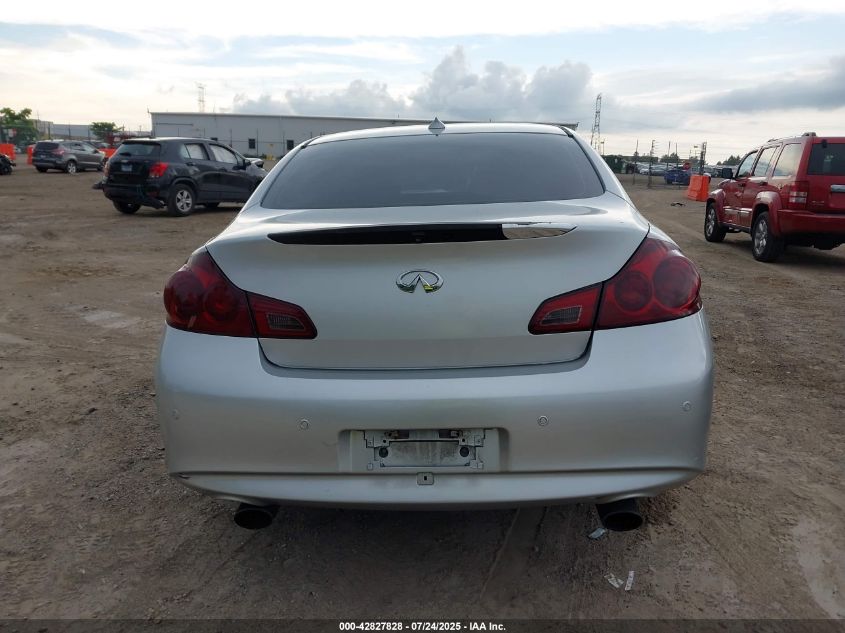 2012 Infiniti G37X VIN: JN1CV6AR1CM974259 Lot: 42827828