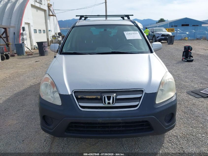 2005 Honda Cr-V Ex VIN: SHSRD78825U305886 Lot: 42827849