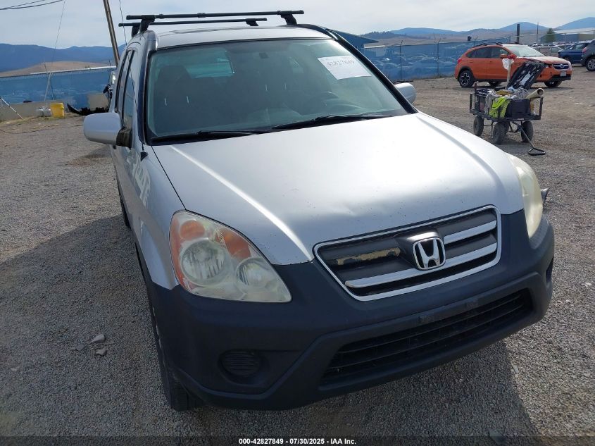 2005 Honda Cr-V Ex VIN: SHSRD78825U305886 Lot: 42827849