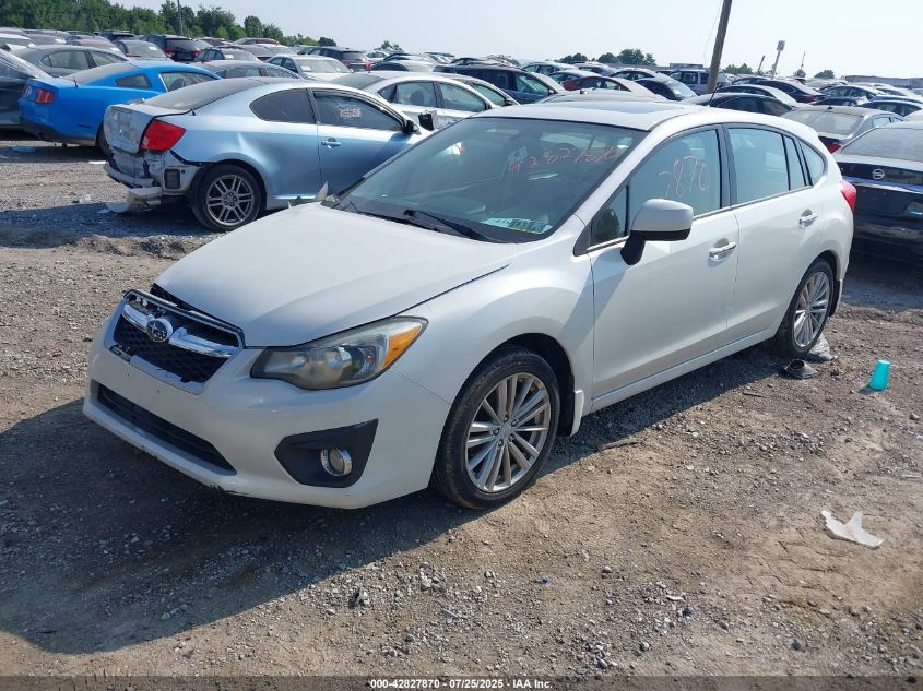 2012 Subaru Impreza 2.0I Premium VIN: JF1GJAC66CH019634 Lot: 42827870