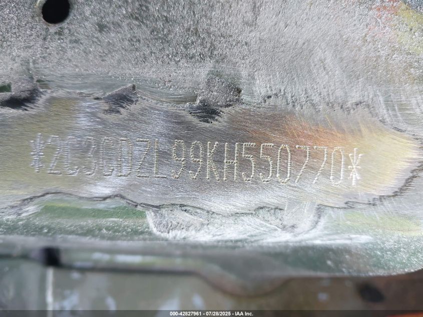 2019 Dodge Challenger Srt Hellcat Redeye VIN: 2C3CDZL99KH550770 Lot: 42827961