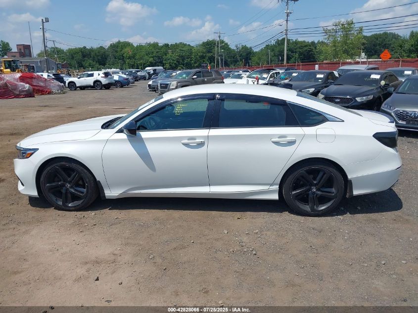 2021 Honda Accord Sport VIN: 1HGCV1F39MA018696 Lot: 42828066