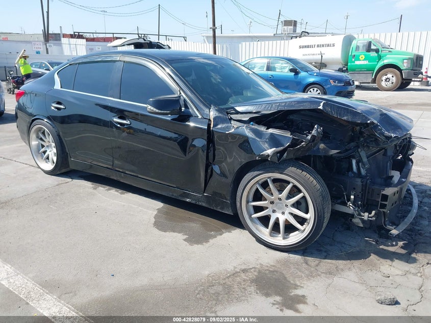 JN1BV7AP0EM678572 2014 Infiniti Q50 Premium auction photo 1