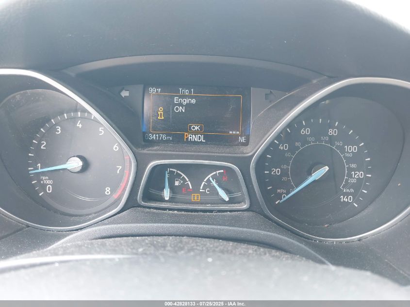 2015 Ford Focus Se VIN: 1FADP3F24FL212887 Lot: 42828133