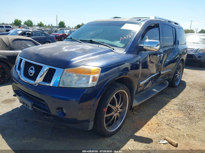 2010 Nissan Armada Titanium VIN: 5N1AA0ND8AN623878 Lot: 42828155