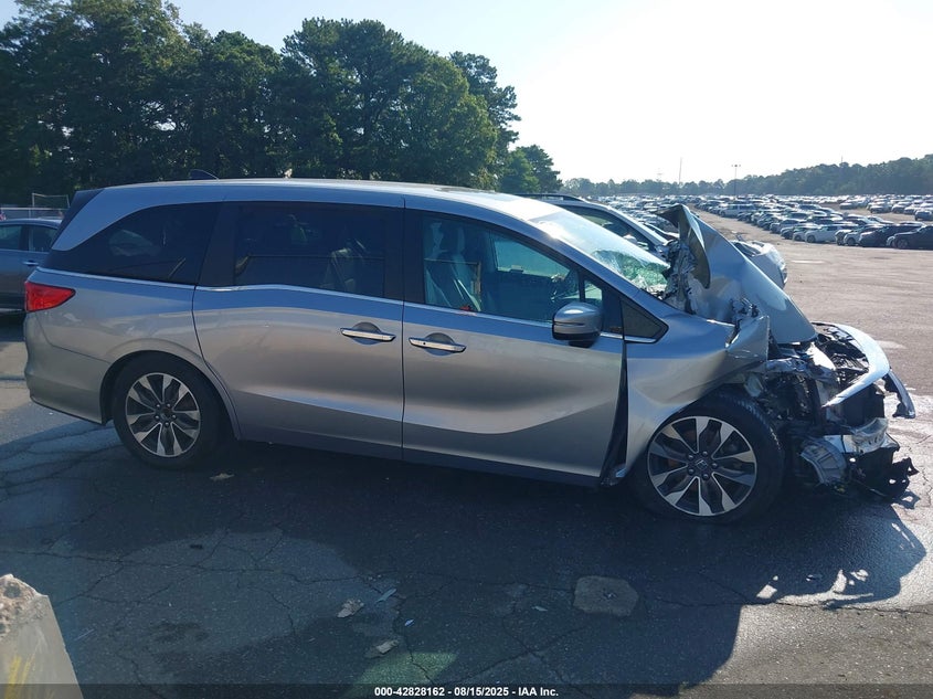 2024 Honda Odyssey Ex-L VIN: 5FNRL6H63RB065563 Lot: 42828162