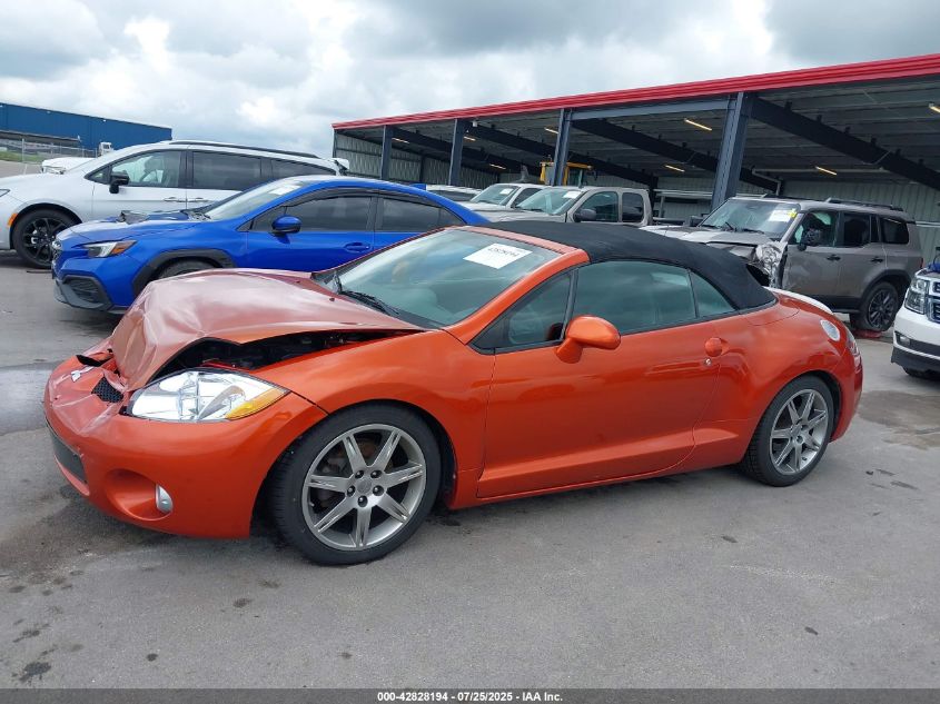 2008 Mitsubishi Eclipse Spyder Gt VIN: 4A3AL35T78E001691 Lot: 42828194