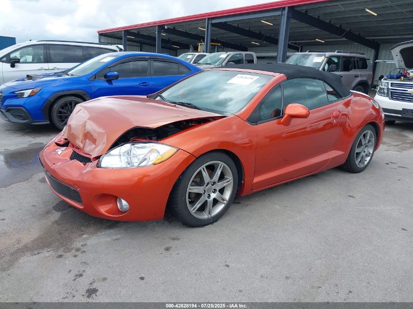 2008 Mitsubishi Eclipse Spyder Gt VIN: 4A3AL35T78E001691 Lot: 42828194
