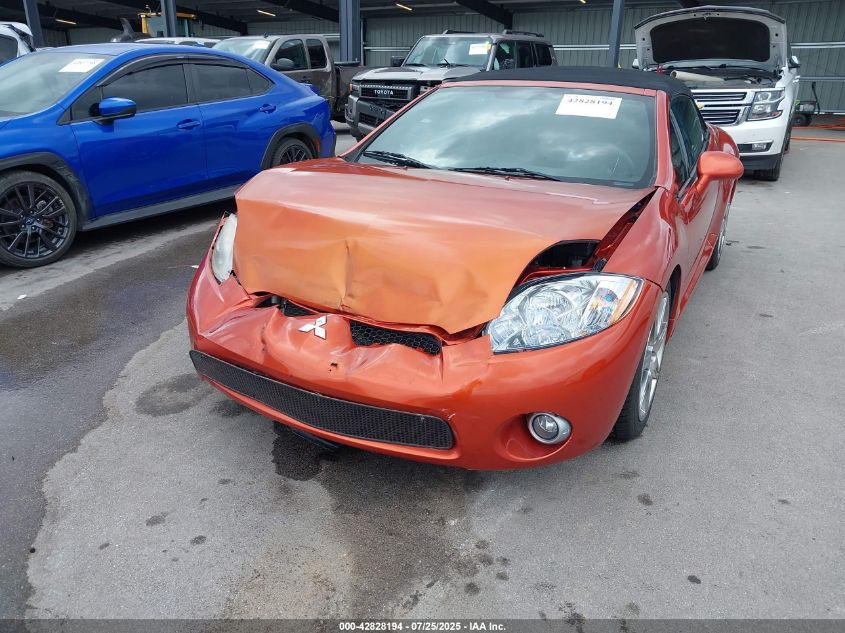 2008 Mitsubishi Eclipse Spyder Gt VIN: 4A3AL35T78E001691 Lot: 42828194