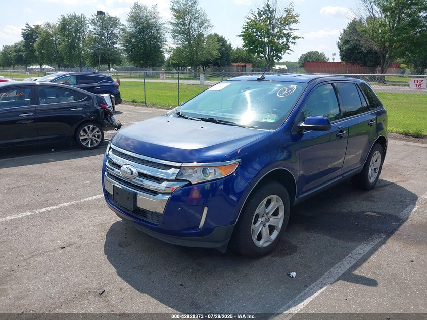Vin: 2fmdk3jc3dba32396, lot: 43321900, ford edge sel 20132