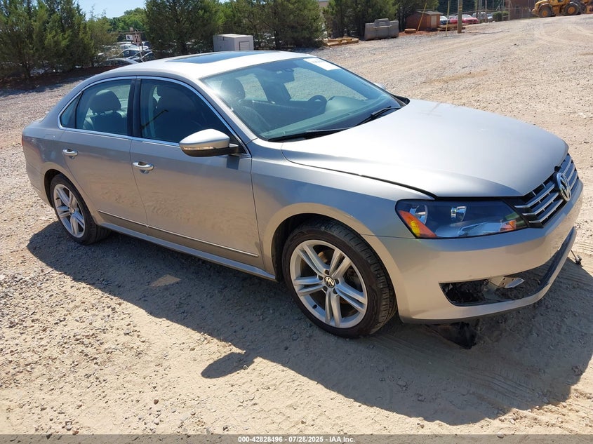 1VWCN7A32CC052648 2012 Volkswagen Passat 2.0L Tdi Sel Premium auction photo 1
