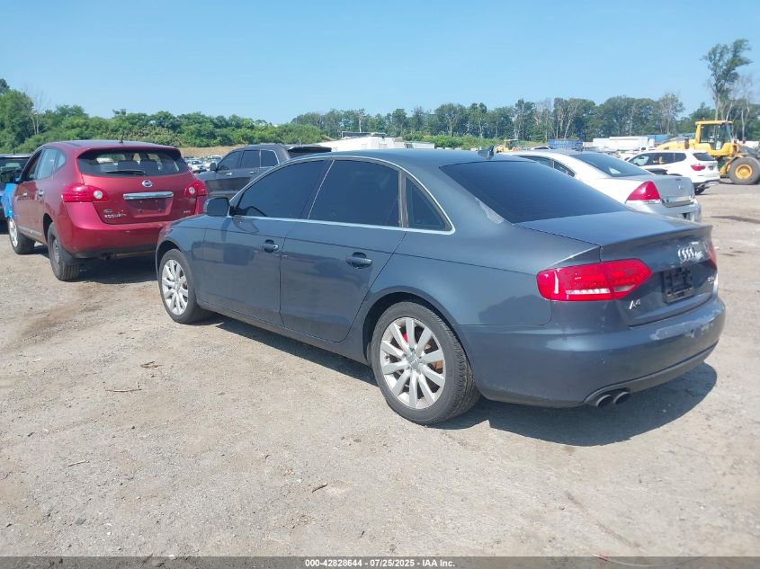 2011 Audi A4 2.0T Premium VIN: WAUHFAFL2BN049471 Lot: 42828644