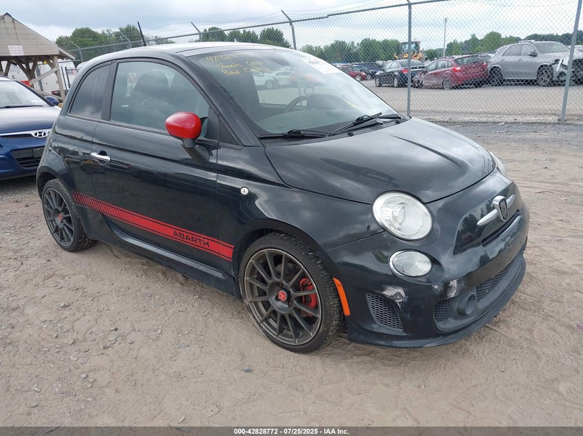 2012 Fiat 500 Abarth VIN: 3C3CFFFH8CT379630 Lot: 42828772