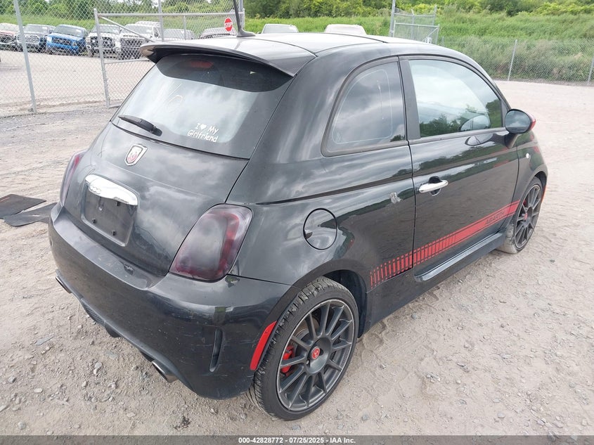 2012 Fiat 500 Abarth VIN: 3C3CFFFH8CT379630 Lot: 42828772