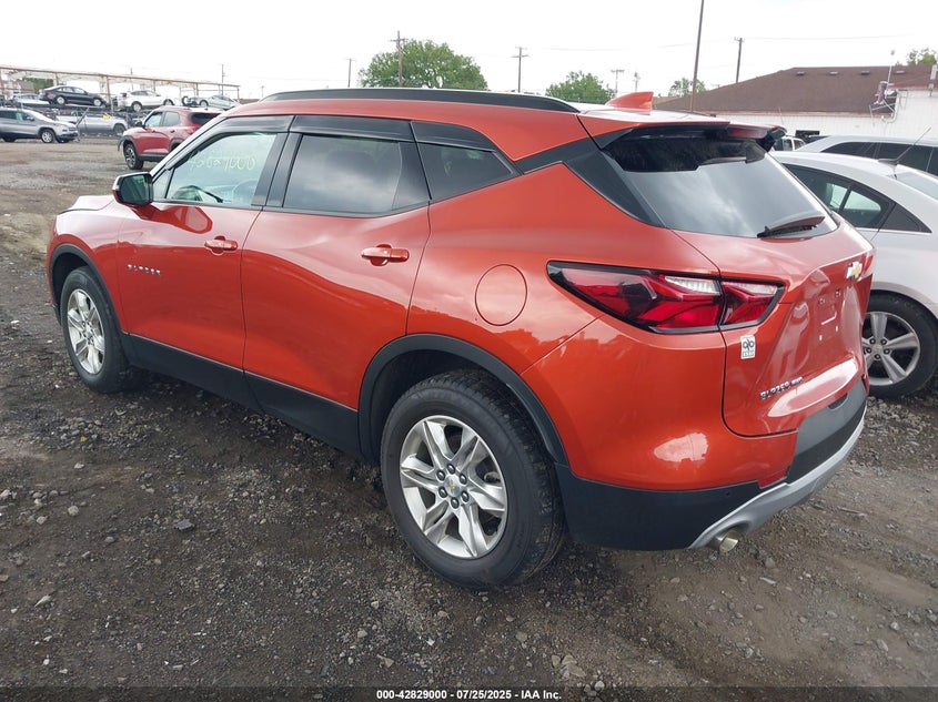 2021 Chevrolet Blazer 3.6 AWD 2LT Orange Lot 111042829000 Vin 3GNKBHRS2MS504058